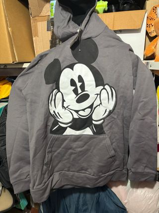 Sudadera Gris Mickey Mouse