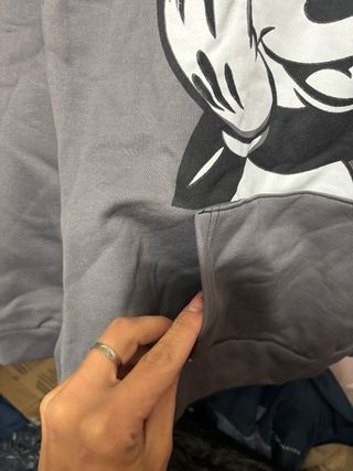 Sudadera Gris Mickey Mouse