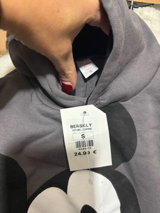 Sudadera Gris Mickey Mouse