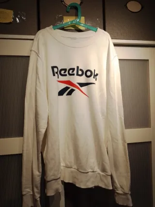 Sudadera Reebok Mujer Blanca