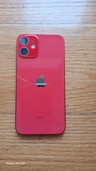 Movil Iphone 12 mini rojo