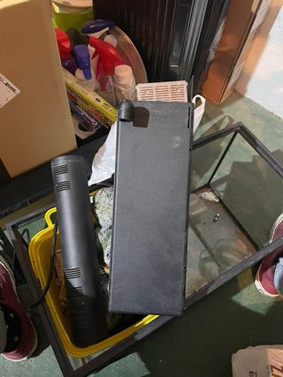 Urna acuario 40L con decoración y grava