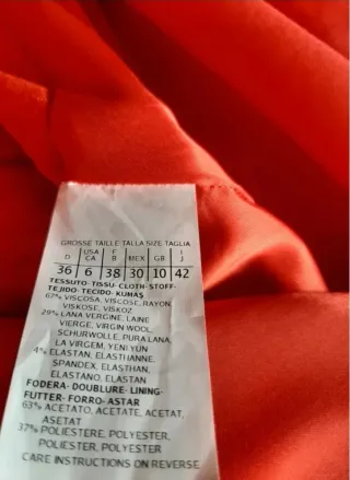 Abito I Blues donna rosso