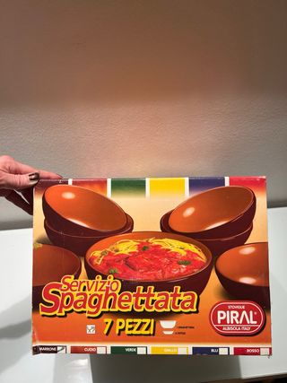 Servizio Spaghettata Piral 7 pezzi