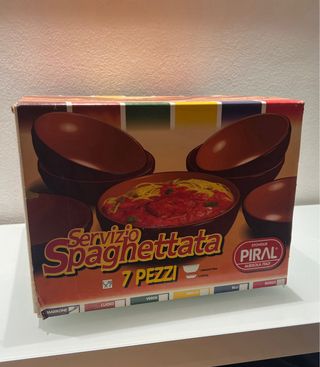 Servizio Spaghettata Piral 7 pezzi