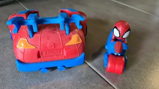 Vehículo Spiderman 2 en 1