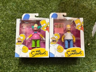 Lote 2 Figuras Jakks Pacific Los Simpson