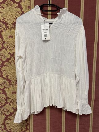 Blusa Jaguard Goma Blanca