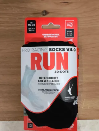 Calcetines SPORT negros y rojos talla única