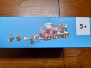 Camião Bombeiros Montar Tipo Lego 5+