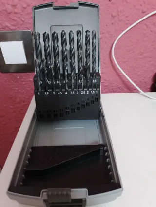 Estuche brocas HSS 1-10mm