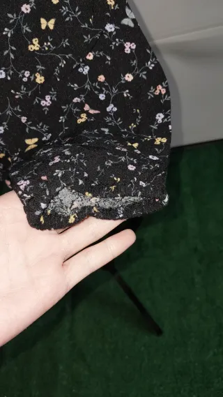 Blusa estampada mariposas talla 44