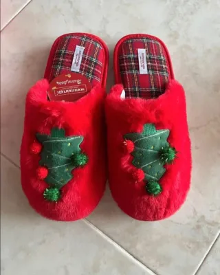 Pantofole natalizie donna Sommaruga Tg 36