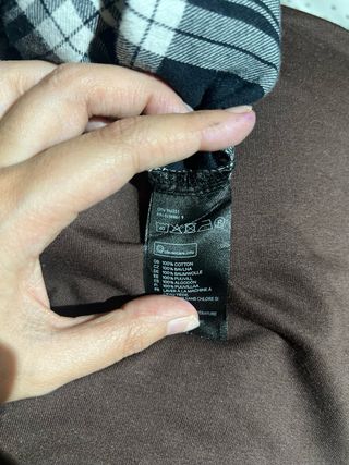 Camisa cuadros H&M Talla XL