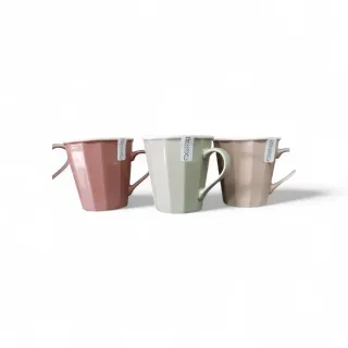 Set 3 Tazzoni Latte Ceramica