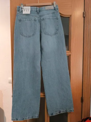 Pantalones vaqueros mujer con pedrería