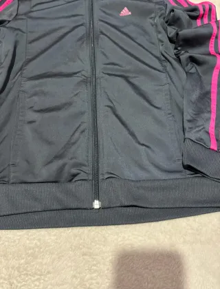 Chaqueta Adidas Mujer Talla XS Negra y Rosa