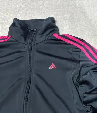 Chaqueta Adidas Mujer Talla XS Negra y Rosa