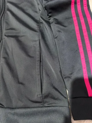 Chaqueta Adidas Mujer Talla XS Negra y Rosa