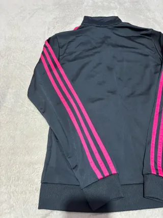 Chaqueta Adidas Mujer Talla XS Negra y Rosa