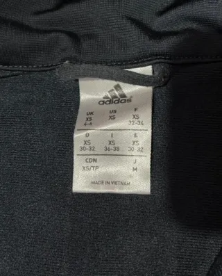 Chaqueta Adidas Mujer Talla XS Negra y Rosa