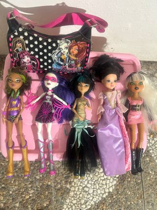 Conjunto di bambole Monster High + borsetta