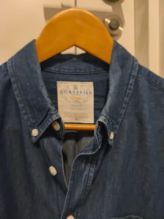 Camisa Cortefiel azul