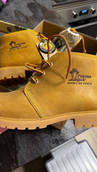 Botas Panama Jack Beige/Marrón