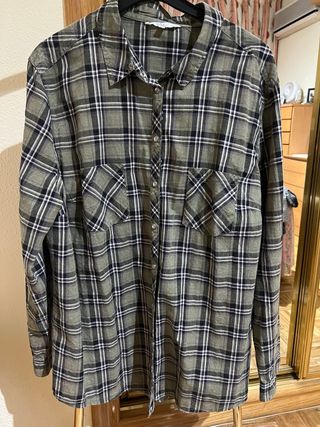 Camisa cuadros XXL