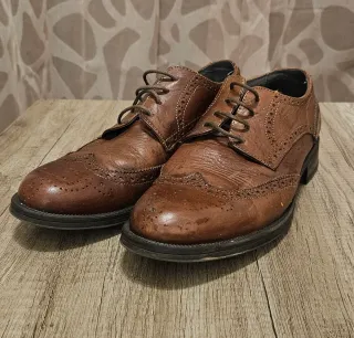 Scarpe stringate uomo marroni