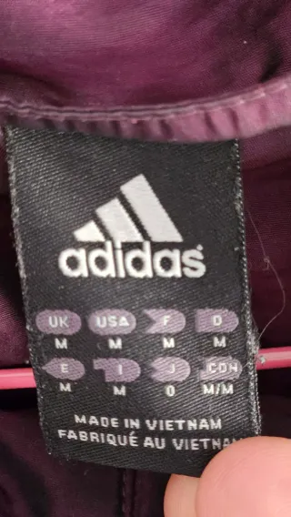 Chaqueta deportiva Adidas cortavientos tornasolada