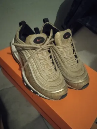 Nike Air Max 97 T-36 Doradas