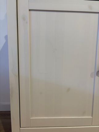 Aparador IKEA HEMNES blanco/marrón