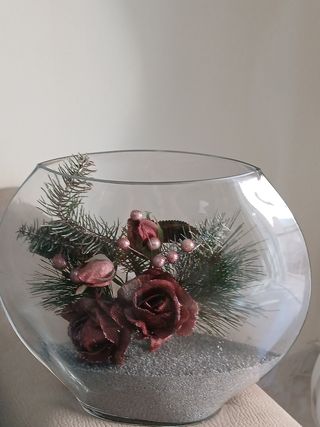 Vaso con fiori made in italy