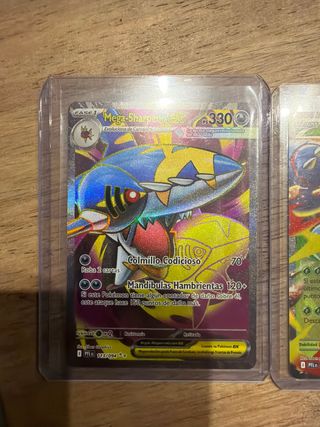 Mega Sharpedo EX de la colección Fuegos Fantasmale