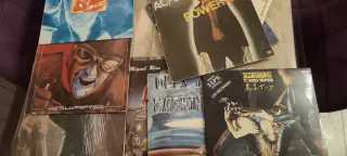 Vinilos varios Leño Deep Purple, Miguel Ríos, ACDC
