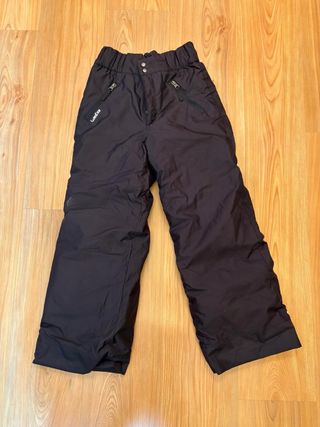 Pantalón Nieve Unisex Negro niño