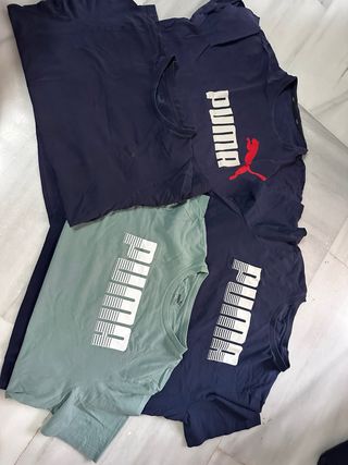 Lote 3 Camisetas Puma Talla M