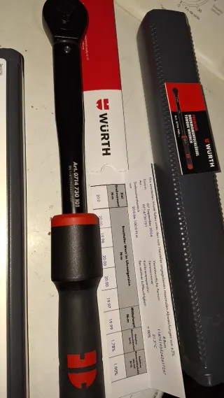 Llave dinamométrica Würth 1/2 20-100 Nm