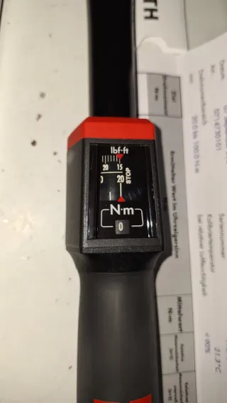 Llave dinamométrica Würth 1/2 20-100 Nm