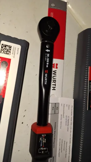 Llave dinamométrica Würth 1/2 20-100 Nm