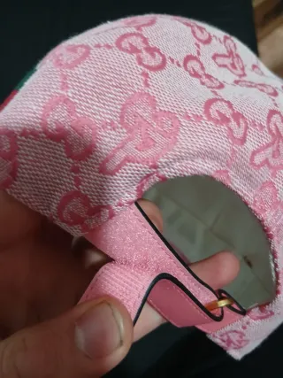 Gorra Gucci Rosa GG