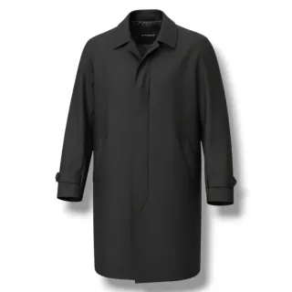 Gabardina Inglesa Hombre XL M&S Negra NUEVA