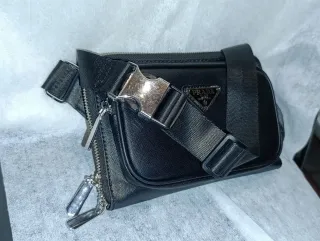 Bolso Prada Piel Negro Unisex