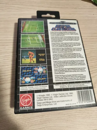 European Club Soccer Mega Drive Sega