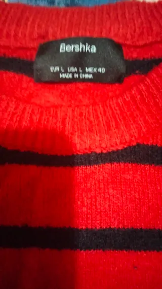 Jersey rayas hombre Talla L