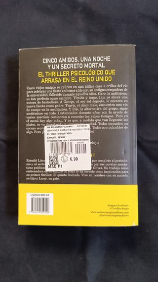 El Quinto Invitado. El Thriller Psicológico Que...