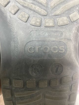 Sandalias Crocs Negras