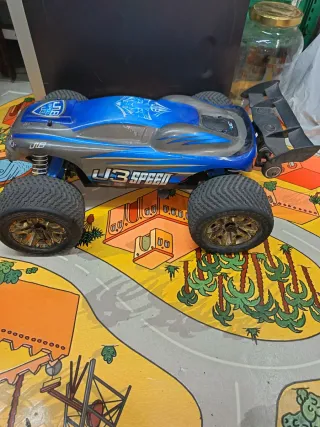 Coche RC U3 Speed Azul y Gris