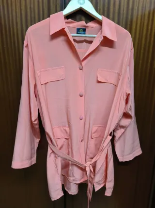 Camisa El Corte Inglés Rosa Talla M